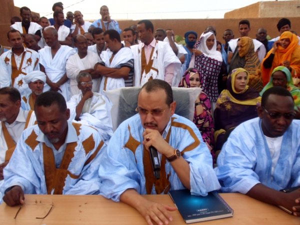 جانب من مهرجان حزب الاتحاد من أجل المجهورية أمس بميدنة النعمة